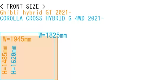 #Ghibli hybrid GT 2021- + COROLLA CROSS HYBRID G 4WD 2021-